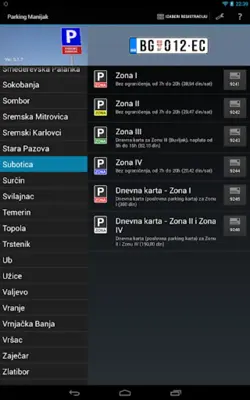 Parking Manijak android App screenshot 1